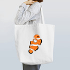 豚人イラストのパンダ武島のカクレブタノミ（縦） Tote Bag