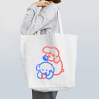 お菓子パーラーのトイプードル家族 Tote Bag