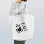 ym303bass オフィシャルショップのアシッドねずみとレコード Tote Bag