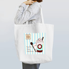 ちゅんすけ（ ●e● ）のちゅんカフェ(ミント） Tote Bag