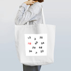 46-Marshの数字マニア① Tote Bag