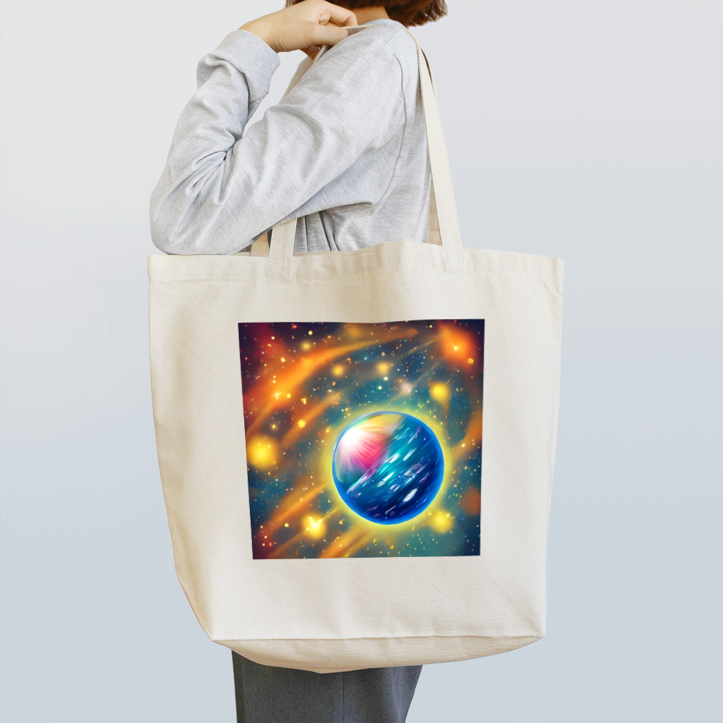 TokyoFridayNightの瑠璃色の地球 Tote Bag