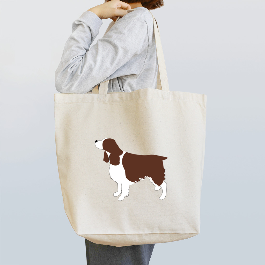 meongmeong（モンモン）のイングリッシュスプリンガースパニエル Tote Bag