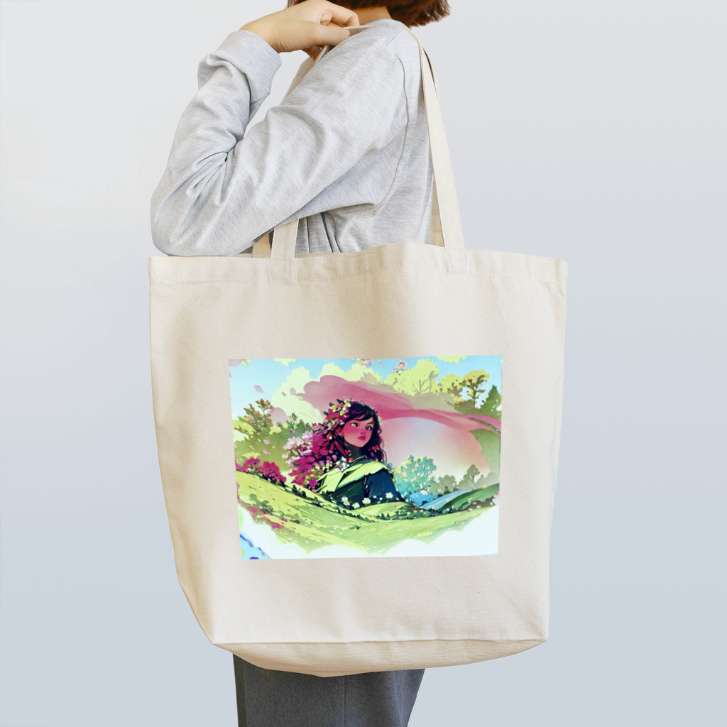 okono_eの希望に満ちた旅立ち＠姪ﾁｬﾝ Tote Bag