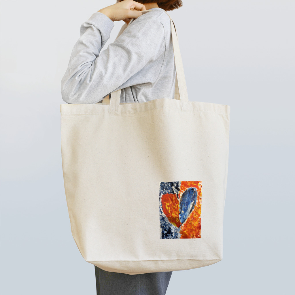 りんゆーぷーのウラハラなハート Tote Bag