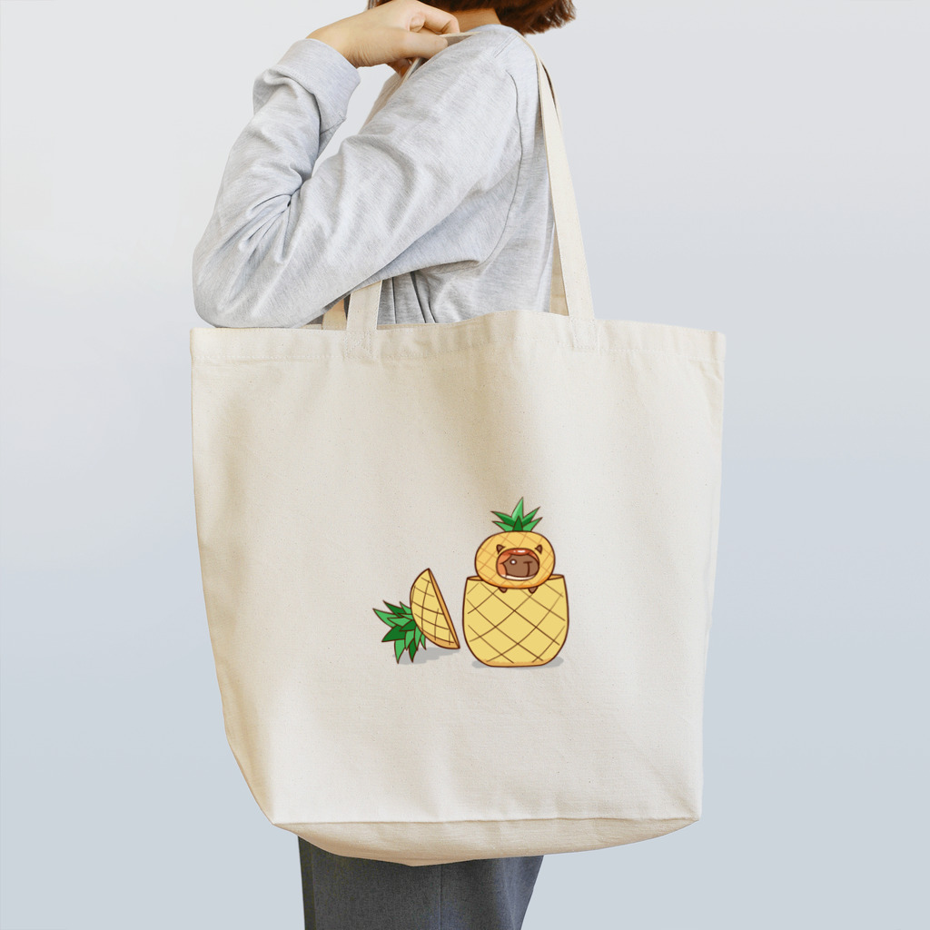 うメェ～ぱん屋さんのパイナップル Tote Bag