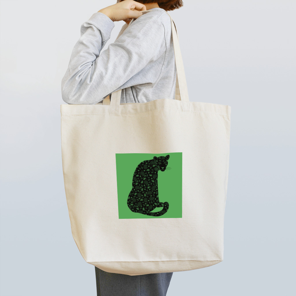 コノデザインのペイズリーヒョウ Tote Bag