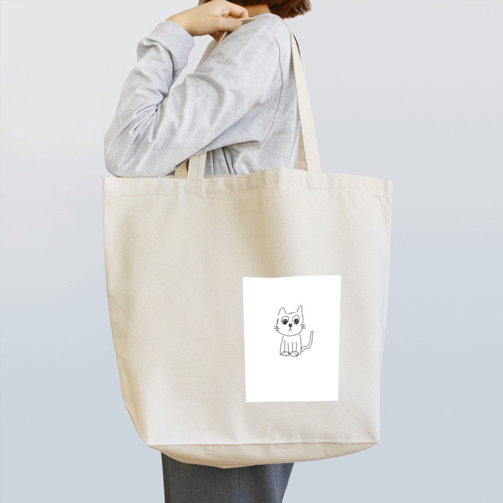 猫芽 拓さんのねこ01さん Tote Bag