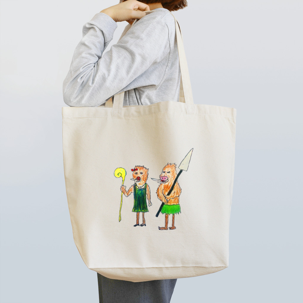 ハラペコの干支シリーズ　いのしし Tote Bag