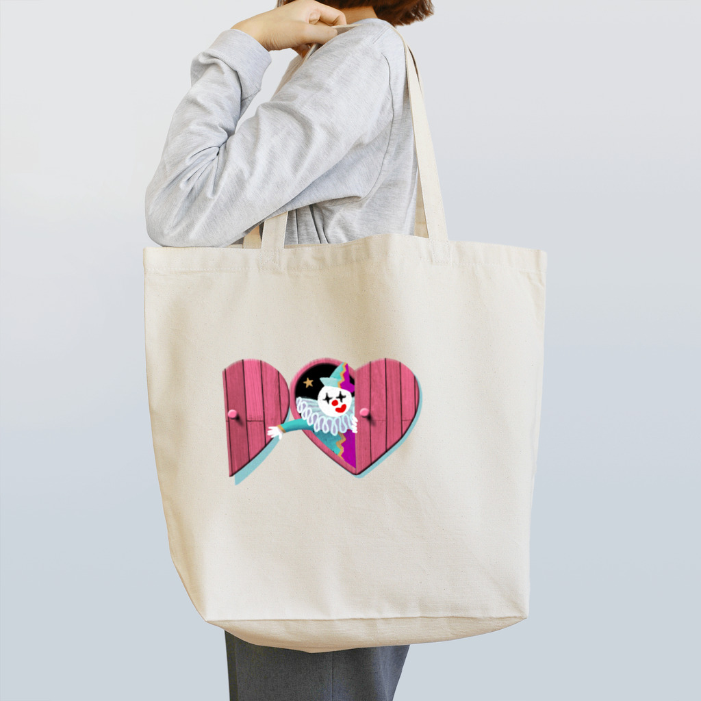 みつあみあさこのハロー！クラウン(淡色) Tote Bag