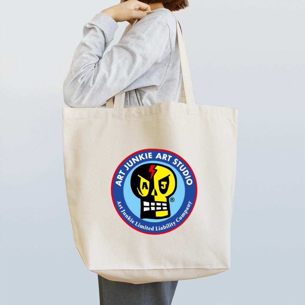 アートジャンキーSUZURI支店のART JUNKIE ART STUDIO ロゴ Tote Bag