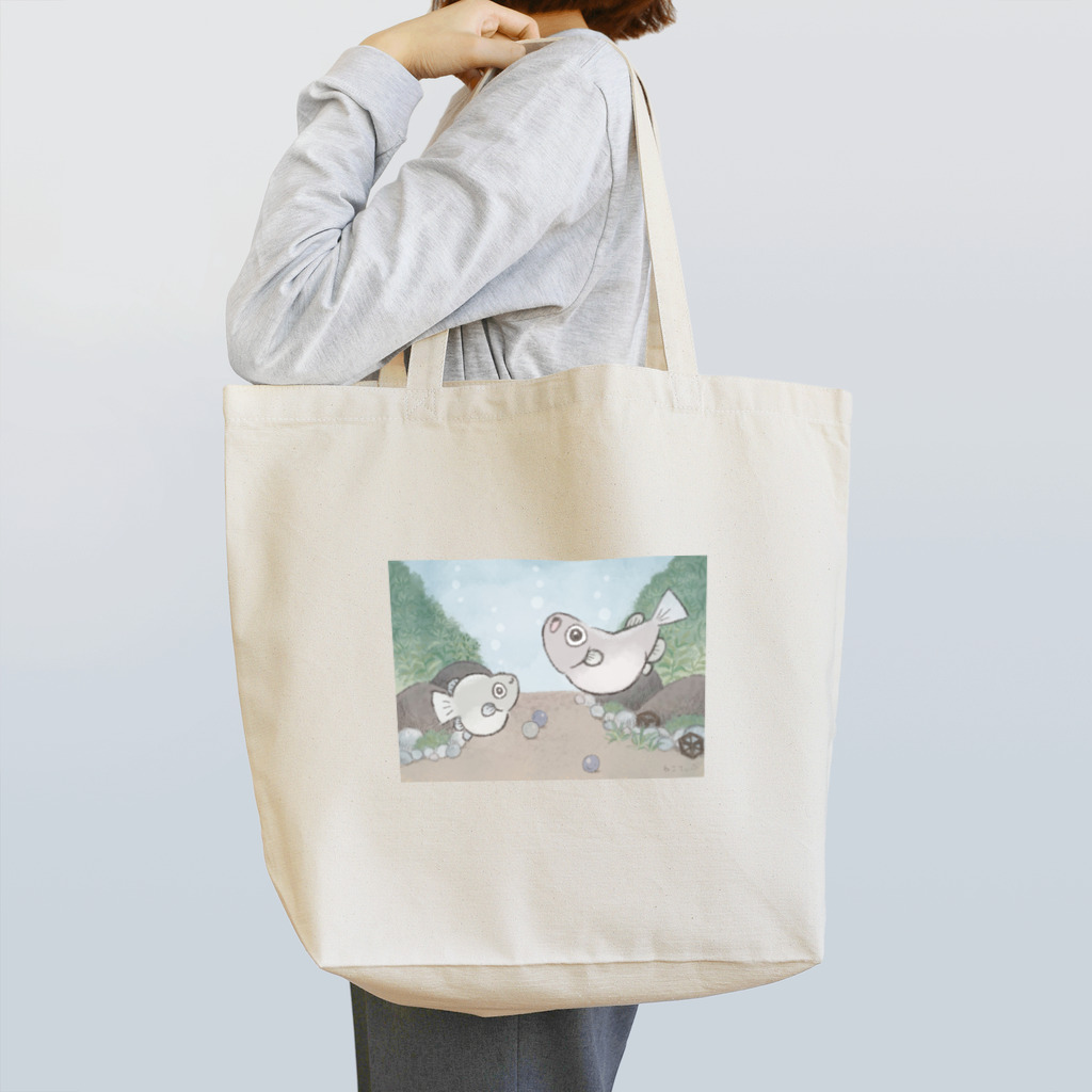 ねこてぃぶのメダカちゃんトート Tote Bag