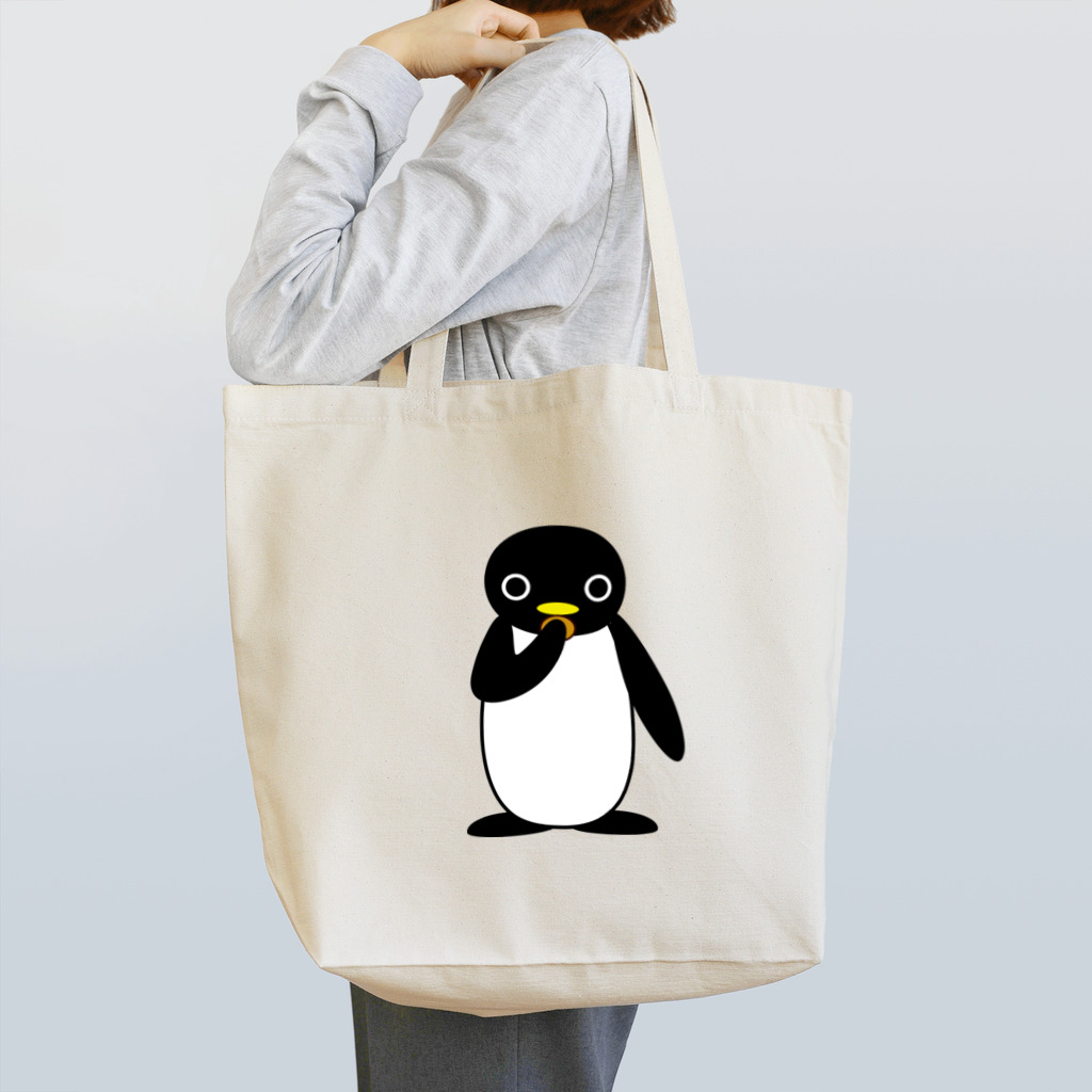 みすづの食いしん坊なペンギン Tote Bag
