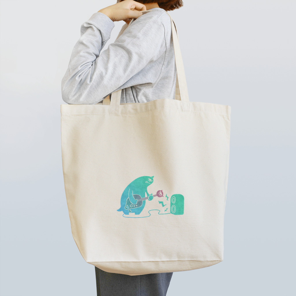 TakeLoop_goodsのGuitar Monster Tote Bag