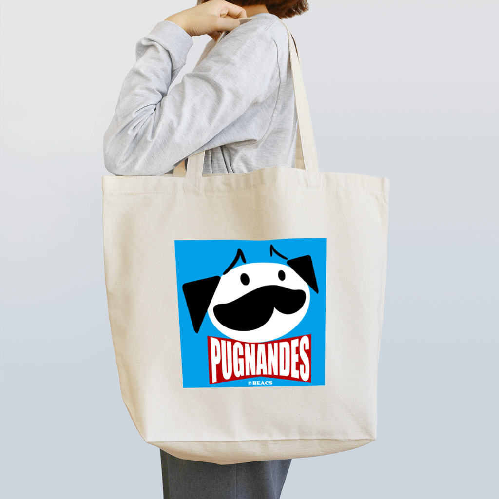 BEACSのPUGNANDES2022‗Blue Tote Bag