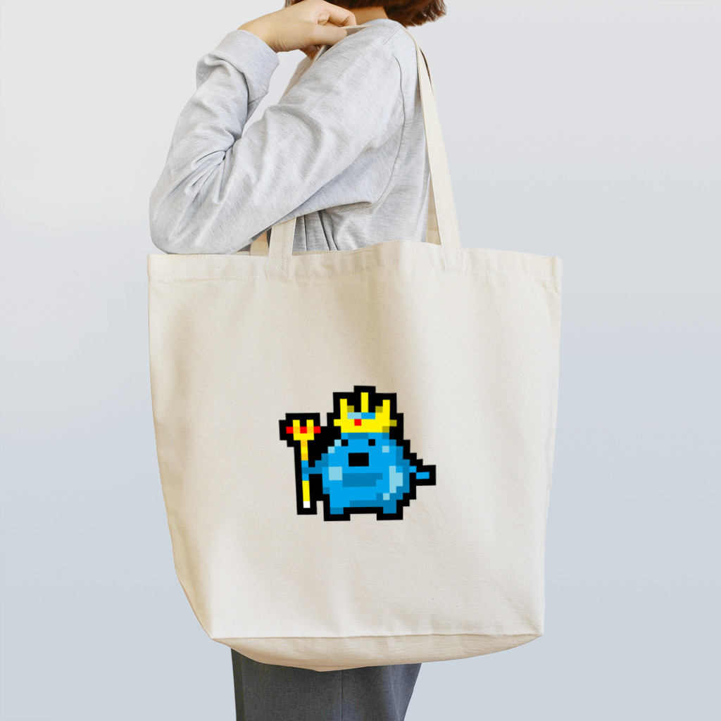 みっふい@moitititiのスライムキング Tote Bag