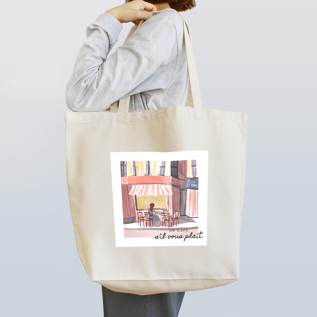 COZY ILLUSTRATION COMPANYのCAFE TIME Tote Bag