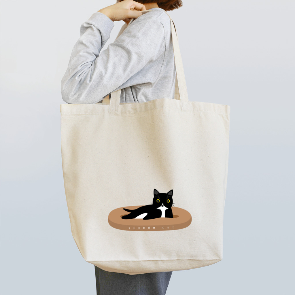 まみおデザインのタキシードにゃん Tote Bag