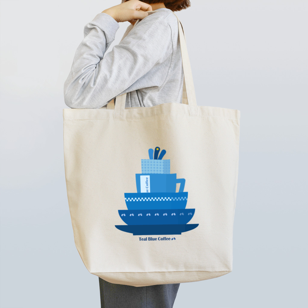 Teal Blue CoffeeのDo the dishes Tote Bag