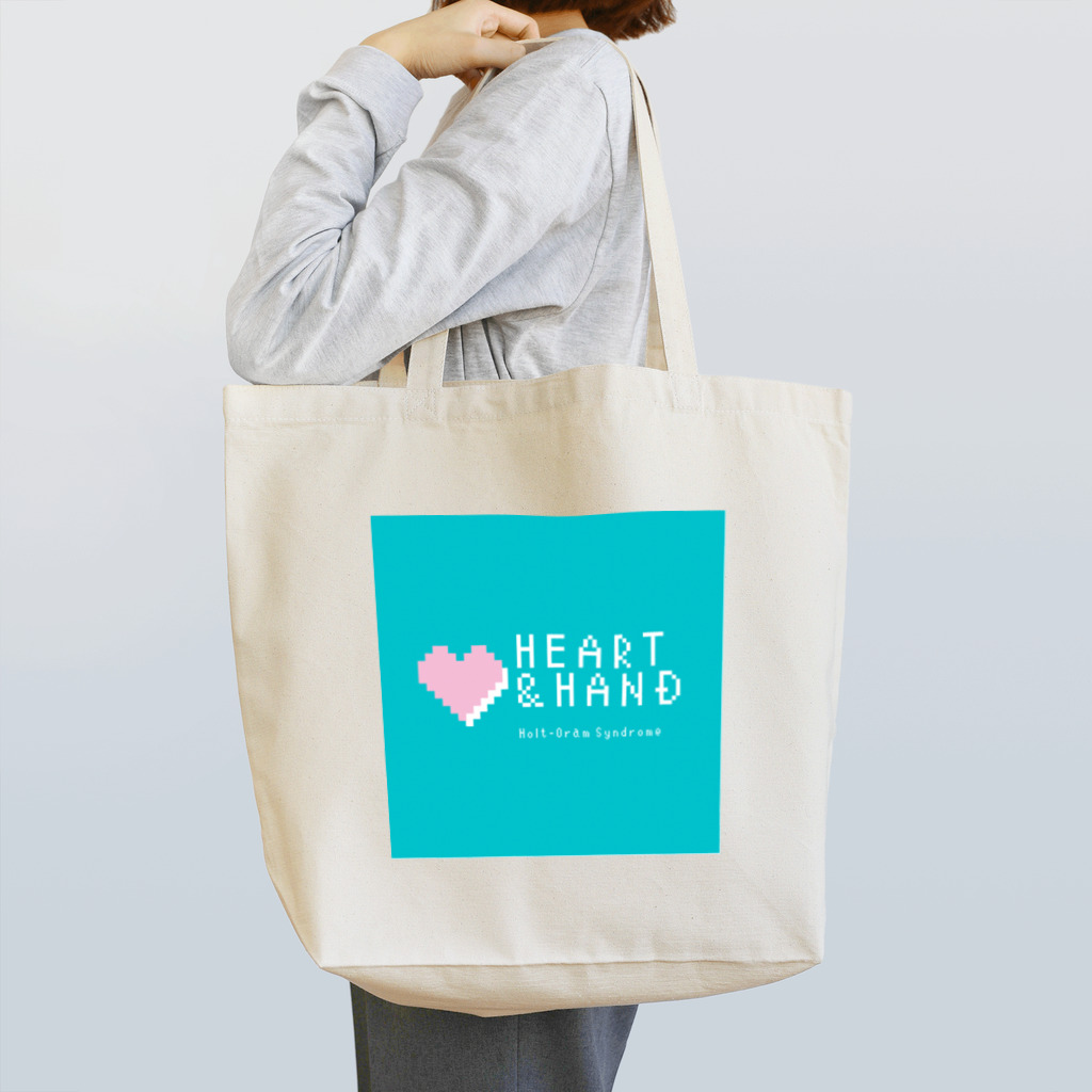 ハート&ハンドのHeart & Hand のややグリーンオリジナルアイテム Tote Bag