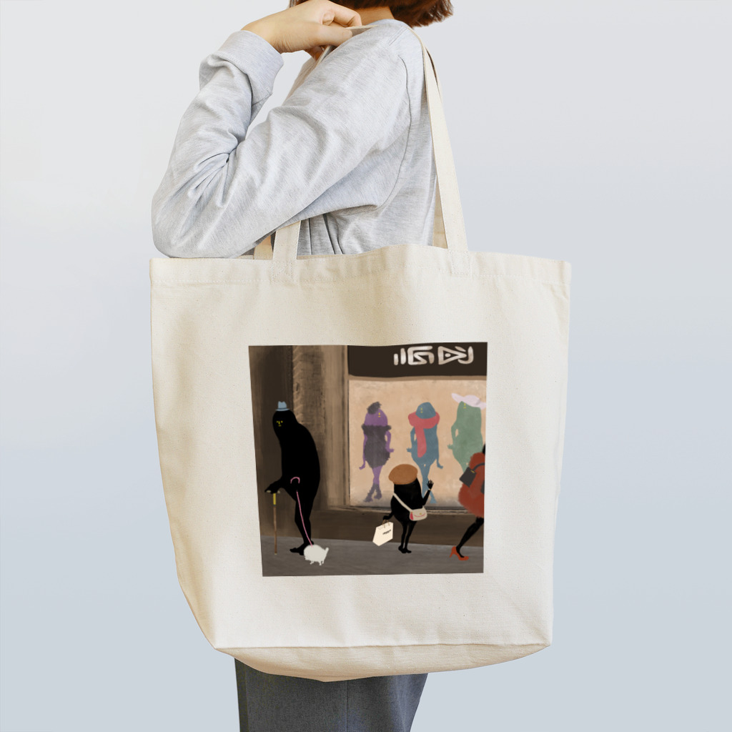 もじゃの店のマネキンもじゃ Tote Bag