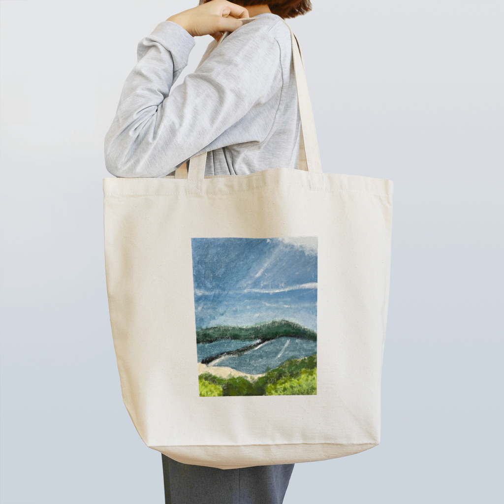 くすくすのあおとみどり Tote Bag