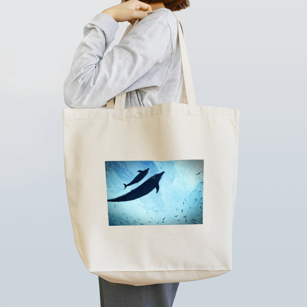 K-aquariumの空飛ぶイルカ Tote Bag