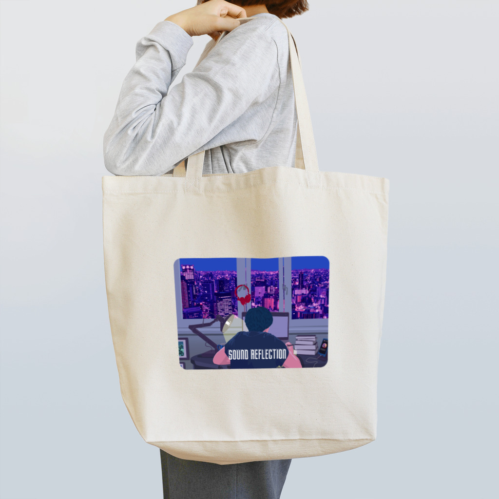 杜若 Tojaku｜Sound ReflectionのSound Reflection | COZY RADIO Tote Bag