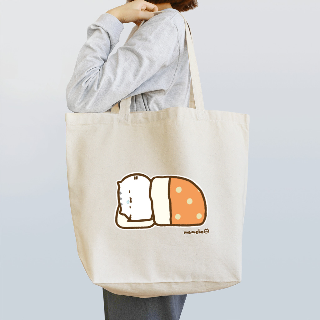 まめこ'ずショップの寝るねこ Tote Bag