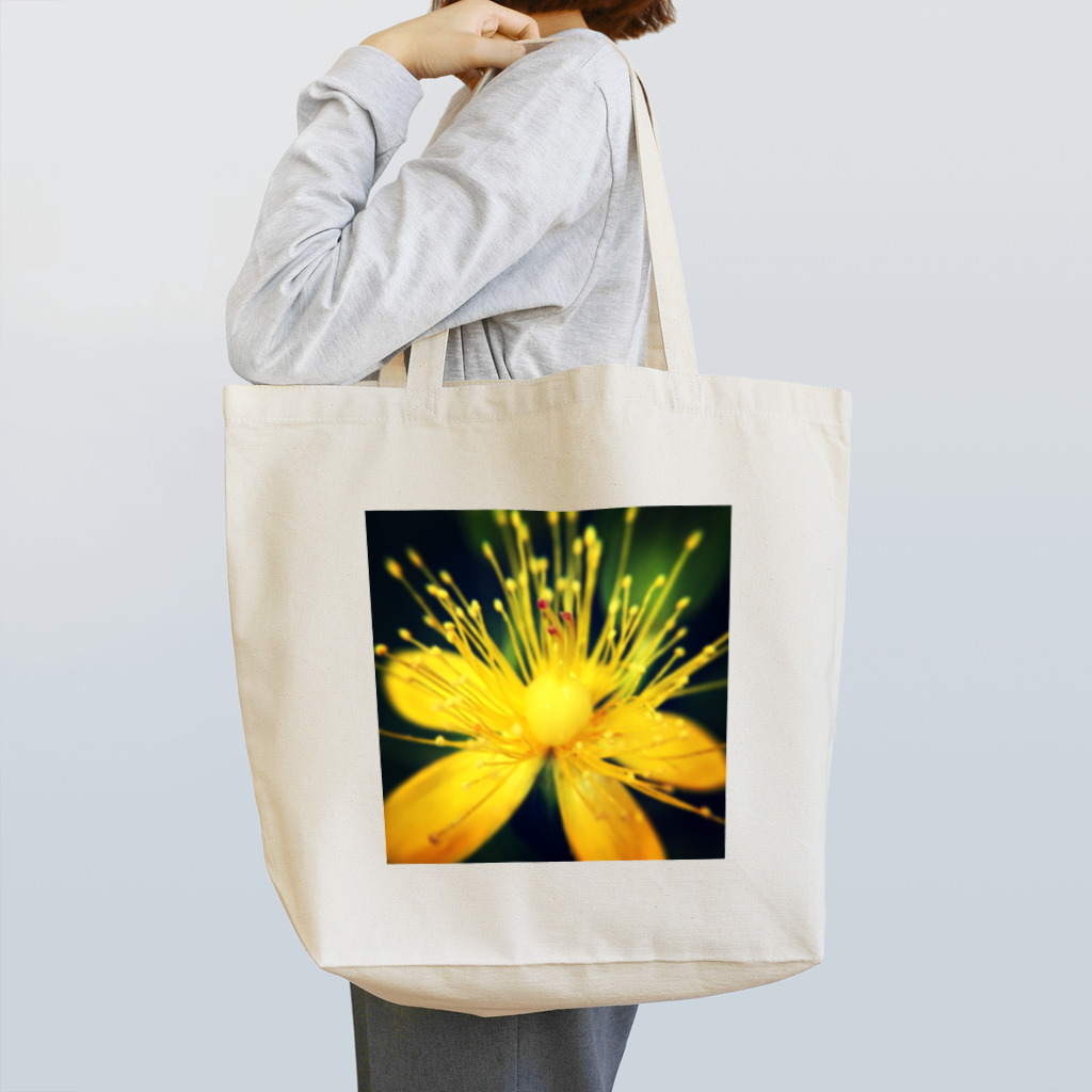あせろらじゃむの黄色いお花のズーム Tote Bag