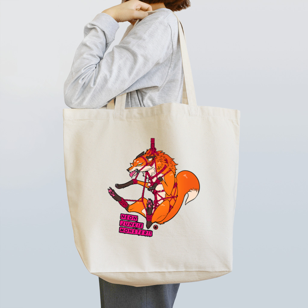 BA666の吊り緊縛キツネ Tote Bag