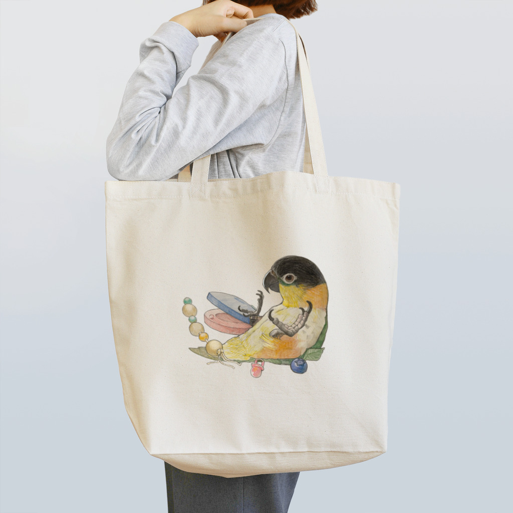 柏22の転がるズグロ　 Tote Bag