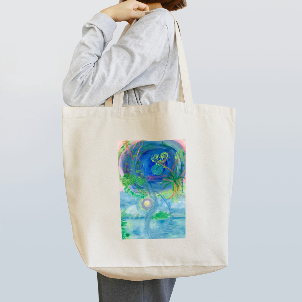 Komitu の　不思議な世界の琉球の聖地の龍神様 Tote Bag