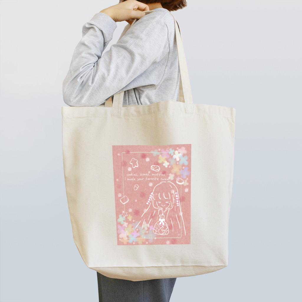 みーちゃんわーるどのハンドメイドスイーツ♡ Tote Bag