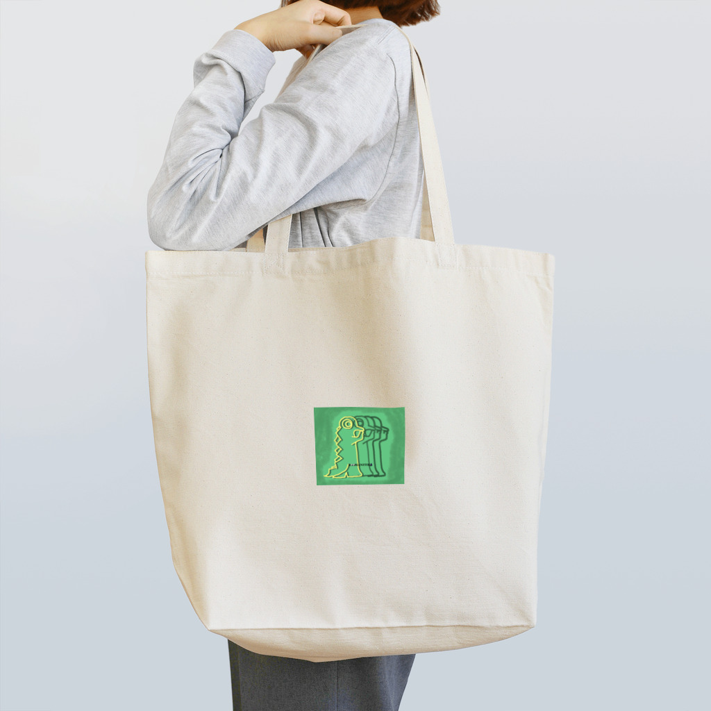 オカモトダイキ Daiki OkamotoのDino -ダイノ- （Boomanities） Tote Bag