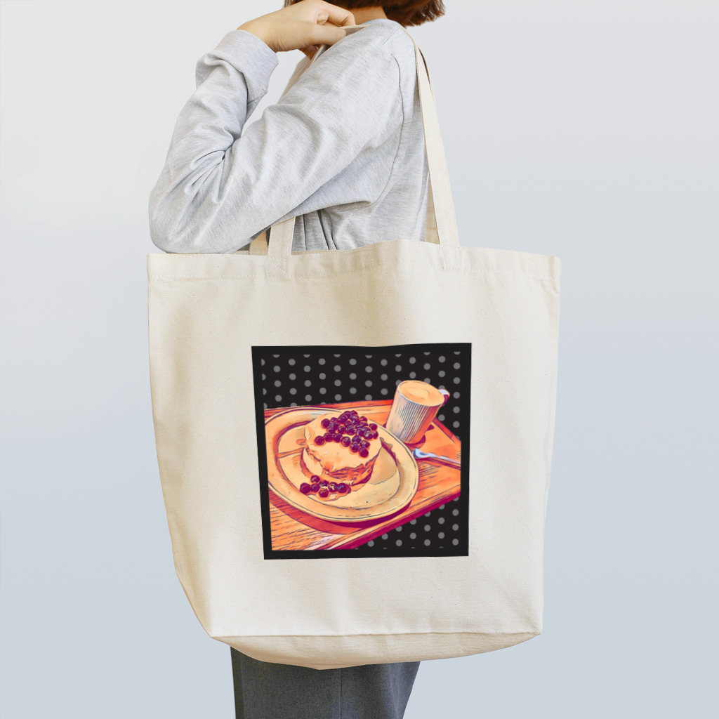 PINK♡PEACEのパンケーキ＆カフェオレ Tote Bag