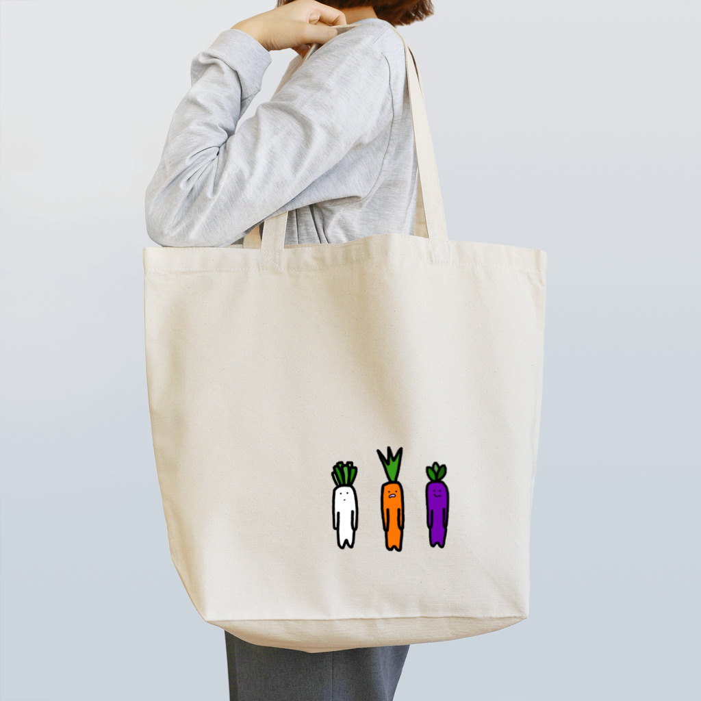 おふとぅんのお野菜食べよう Tote Bag