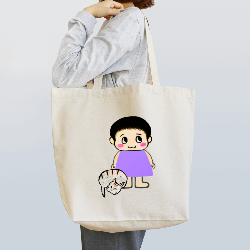 ちびもりのやさしい時間 Tote Bag