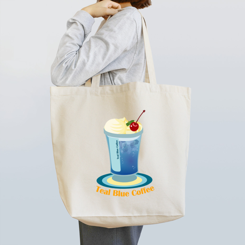 Teal Blue CoffeeのTeal Blue Hawaii Tote Bag