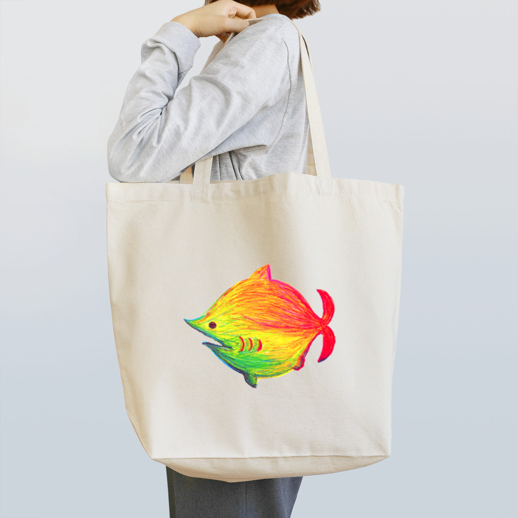 劇団鮫軟骨の劇団鮫軟骨トートバック（ver.ゆもとちえみ） Tote Bag