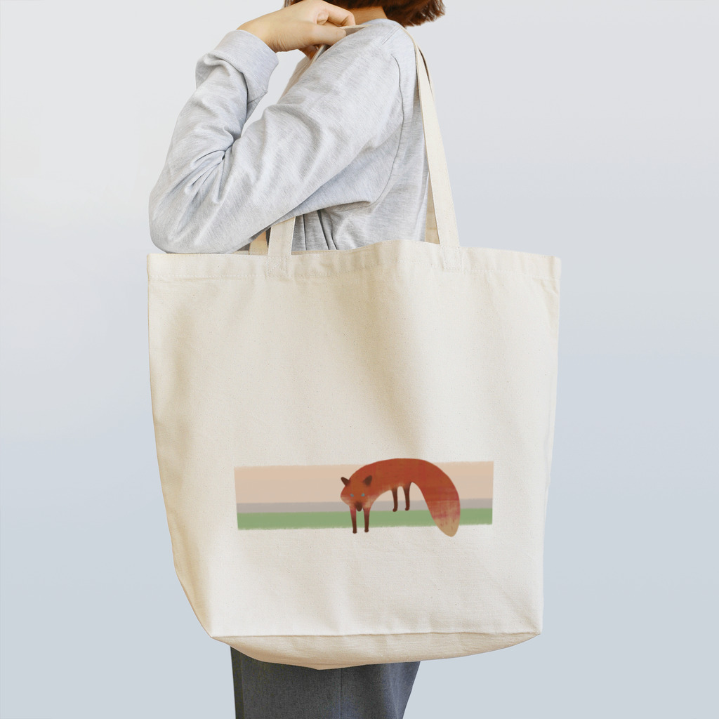 Yellow_Sparrowのもりのきつね Tote Bag