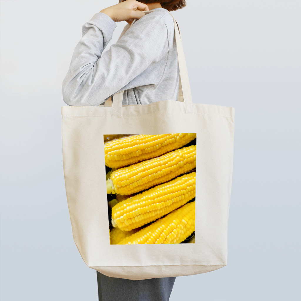 ミニブーさんのアトリエのトウモロコシ Tote Bag