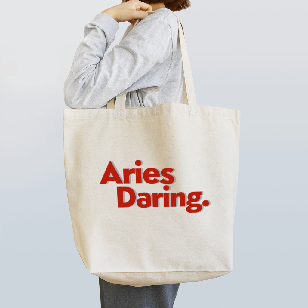 宇宙の真理ナビゲーターSunsCrystal's Shopの【牡羊座】Aries Daring.(牡羊座は大胆だ) トートバッグ