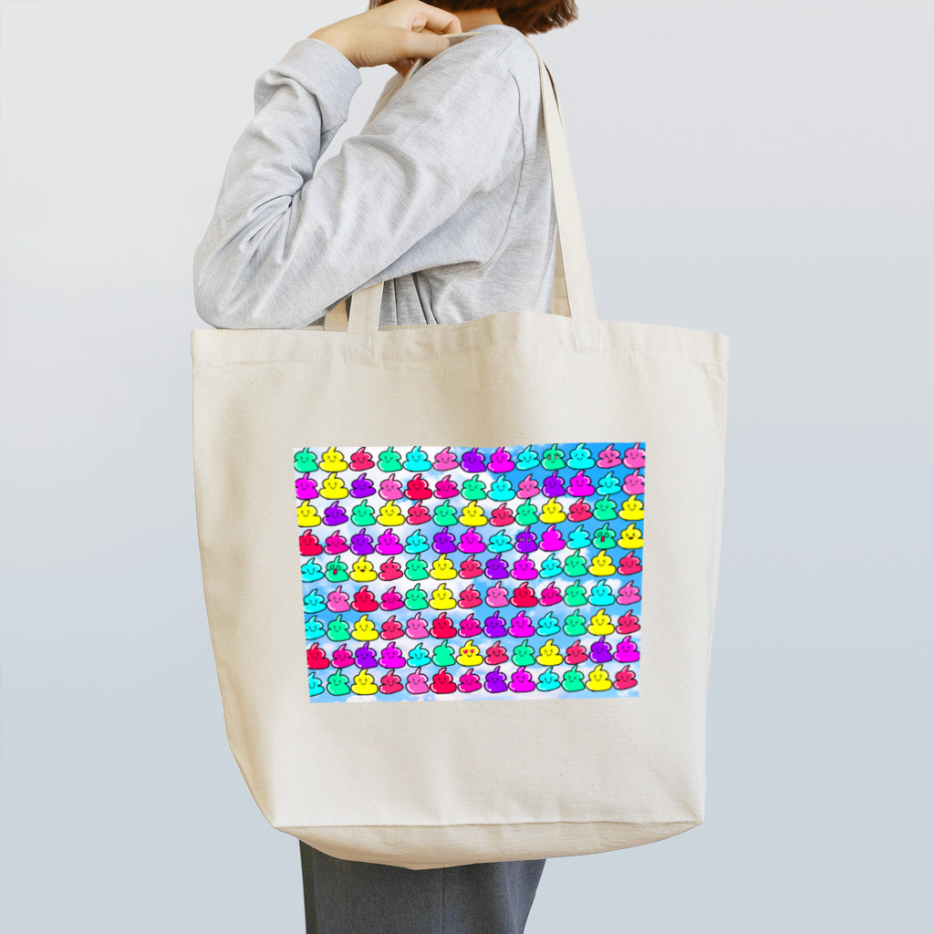 まどんなZのカラフルうんこ Tote Bag