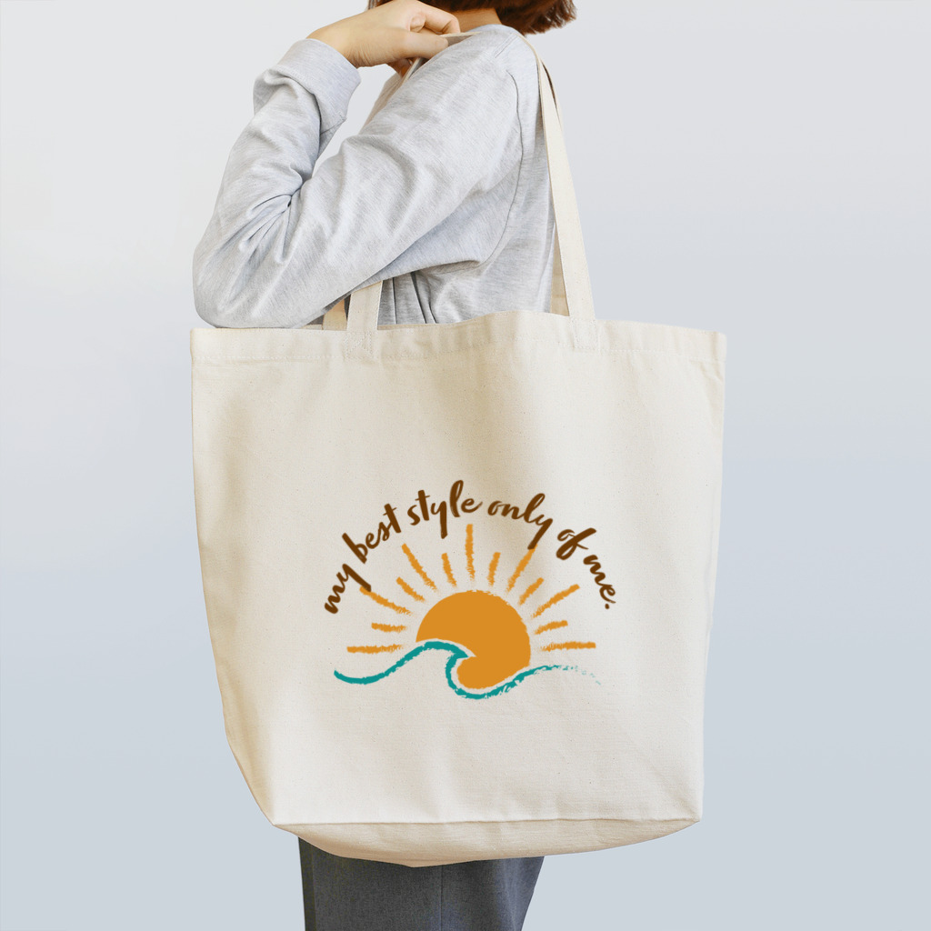 myselfのtote bag / sunset Tote Bag