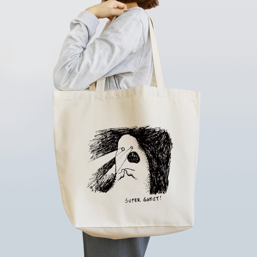 Merry Christmas ShopのSuper Ghost Tote Bag