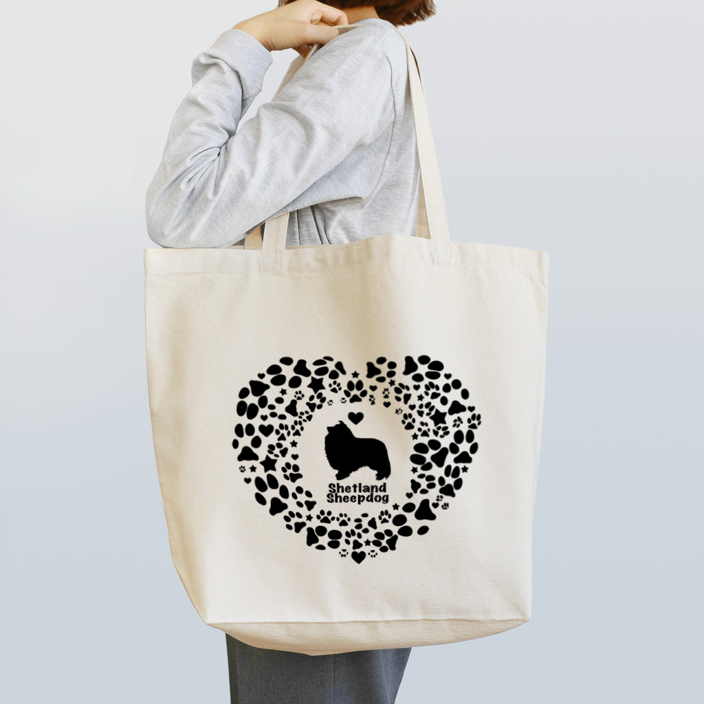 こてつ日誌の『シェルティの日』記念グッズ Tote Bag