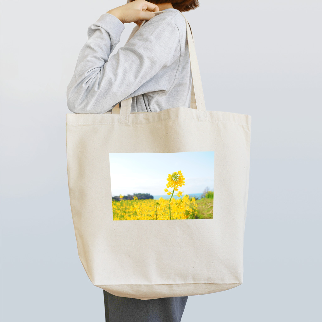 さやえんどうの菜の花 Tote Bag