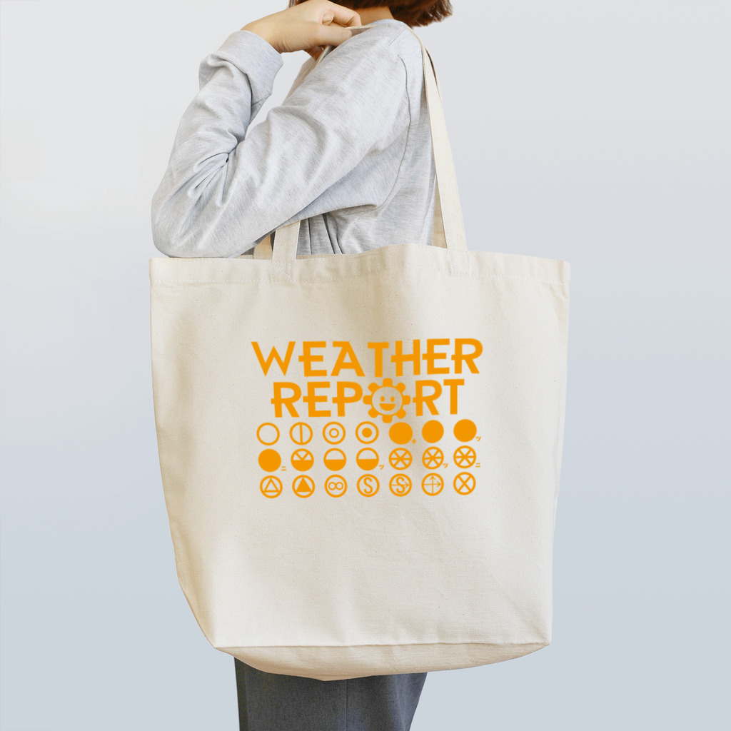 AURA_HYSTERICAのWeather_Report Tote Bag