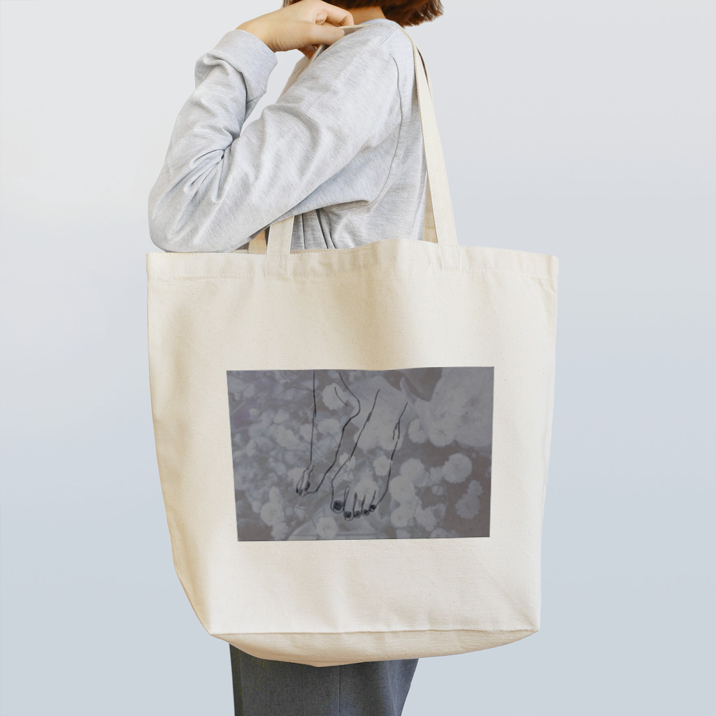 syoppaiのあし (灰) Tote Bag